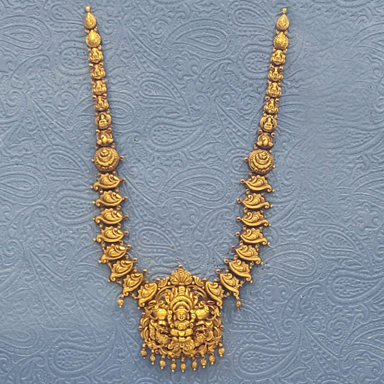 MGDM NAGAS STONE BRIDAL HARAM Mahalaxmi Jewels