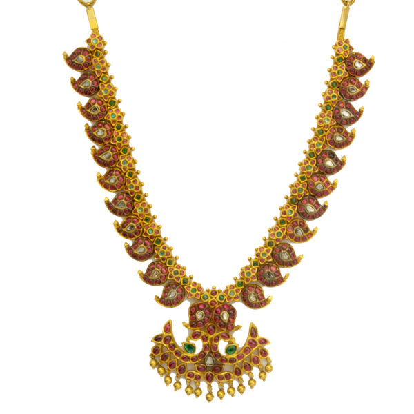 MGDM - PRECIOUS STONE BRIDAL HARAM