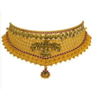 MGDM - ETHNIC STONE BRIDAL CHOKER