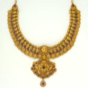MGDM - PRECIOUS STONE BRIDAL NECKLACE