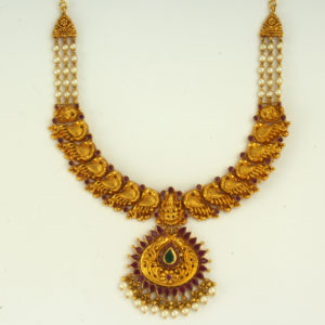 MGDM - PRECIOUS STONE BRIDAL NECKLACE