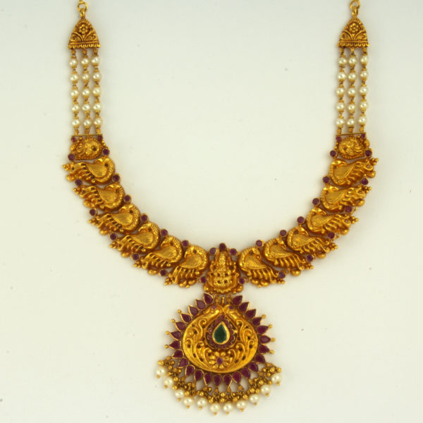 MGDM - PRECIOUS STONE BRIDAL NECKLACE