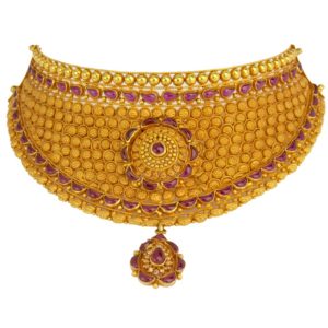 MGDM - ETHNIC STONE BRIDAL CHOKER
