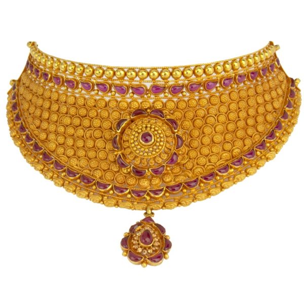 MGDM - ETHNIC STONE BRIDAL CHOKER