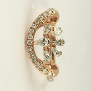 MGDM -DIAMOND OPEN SETTING SINGLE HOOK PENDANT
