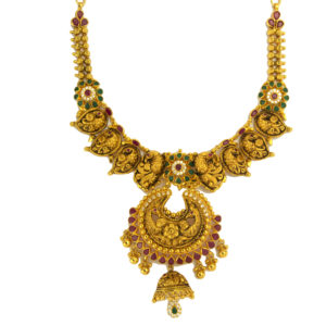 MGDM - PRECIOUS STONE BRIDAL HARAM