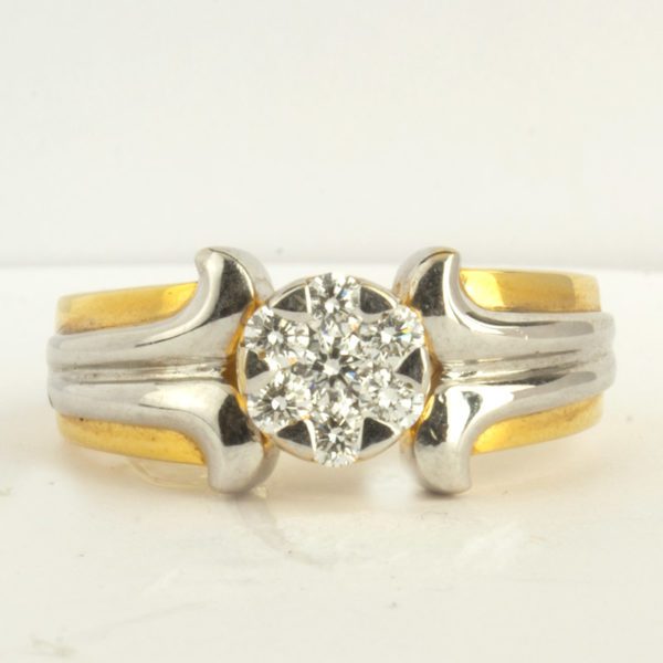 MGDM - DIAMOND OPEN SETTING GENTS RINGS