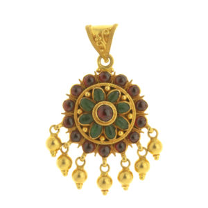 MGDM - PRECIOUS STONE BRIDAL PENDENT