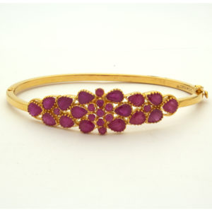 MGDM -  RUBY BRIDAL KADA OVAL WITH LOCK