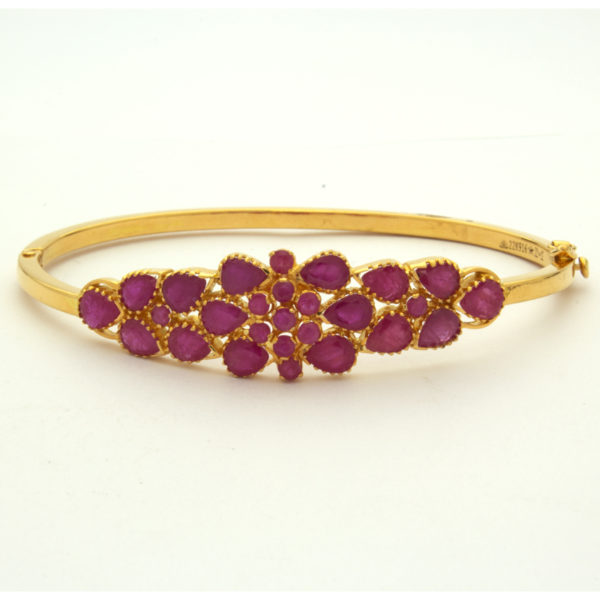 MGDM -  RUBY BRIDAL KADA OVAL WITH LOCK