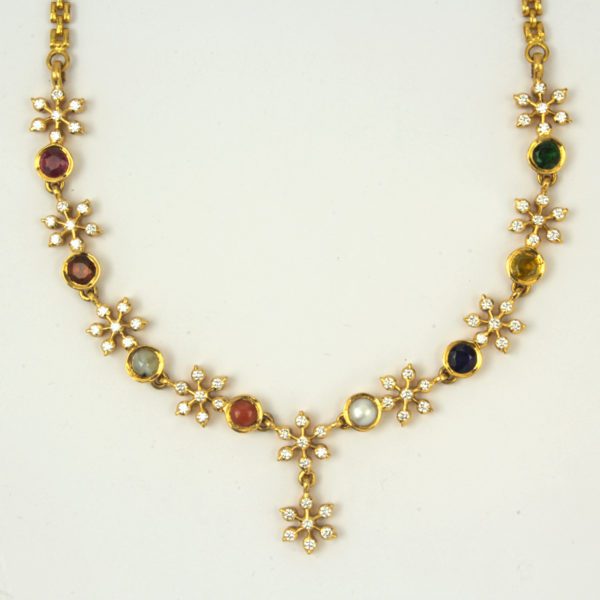 MGDM - DIAMOND CLOSE SETTING NECKLACE