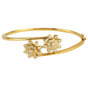 MGDM - KADA WITH SCREW DIAMOND BRACELET
