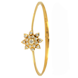 MGDM - KADA OVAL WITH SCREW DIAMOND BRACELET MGDM - KADA OVAL WITH SCREW DIAMOND BRACELET