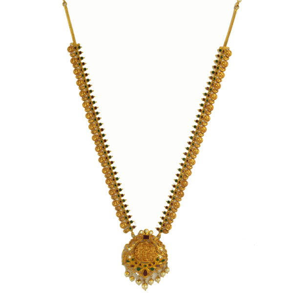 MGDM - PRECIOUS STONE BRIDAL HARAM