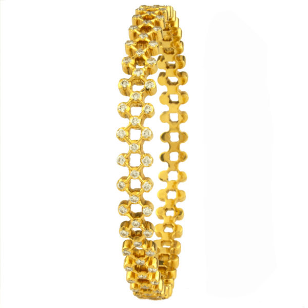 MGDM - DIAMOND CLOSE SETTING BANGLE