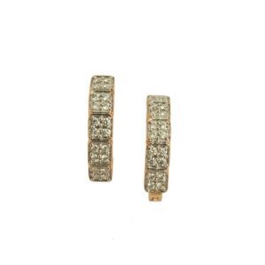 MGDM - DIAMOND OPEN SETTING EARRING