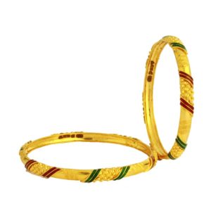 MGDM - HALF ROUND ENAMEL BANGLES