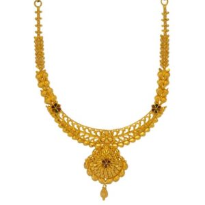 MGDM - 3 ROW STEP ENAMEL NECKLACE