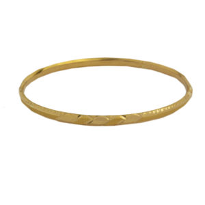 MGDM - GULF HALF ROUND PLAIN BANGLE