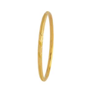 MGDM - GULF HALF ROUND PLAIN BANGLE