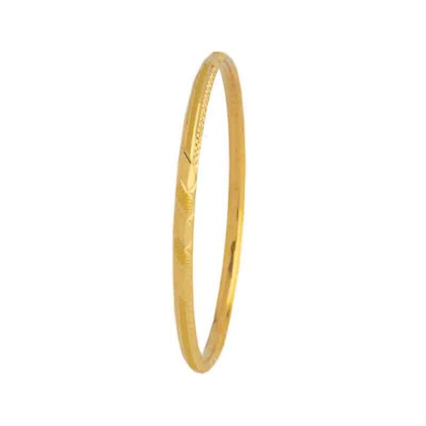 MGDM - GULF HALF ROUND PLAIN BANGLE
