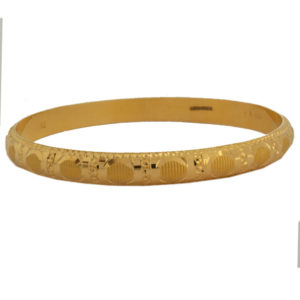 MGDM - GULF HALF ROUND PLAIN BANGLE