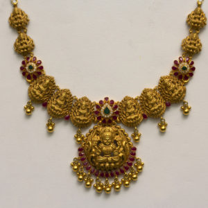 MGDM - PRECIOUS STONE BRIDAL NECKLACE