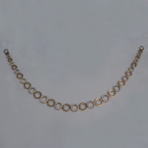 MGDM - ROSE GOLD RAJKOT STONE NECKLACE