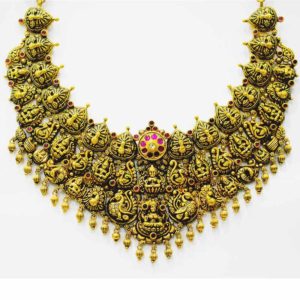 MGDM - NAGAS STONE BRIDAL NECKLACE MGDM - NAGAS STONE BRIDAL NECKLACE