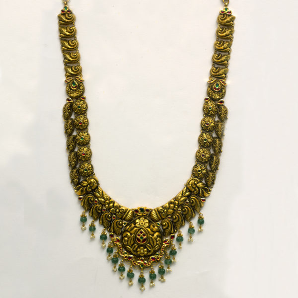MGDM - PRECIOUS STONE BRIDAL HARAM