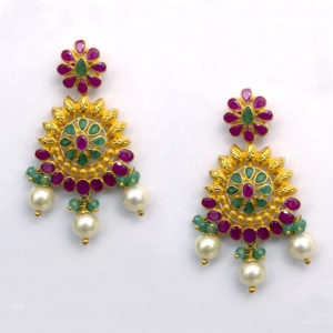 MGDM - SEMI PRECIOUS WITH STUD NECKLACE MGDM - SEMI PRECIOUS WITH STUD NECKLACE