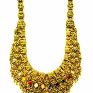 MGDM - PRECIOUS STONE BRIDAL HARAM