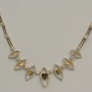 MGDM - 22K GOLD ROSE NECKLACE
