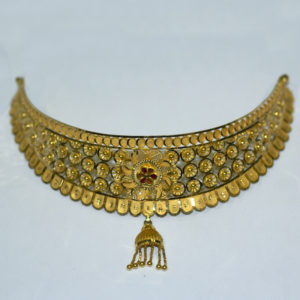MGDM - RAJKOT RODIUM NECKLACE