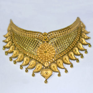 MGDM - ROSE GOLD RAJKOT NECKLACE