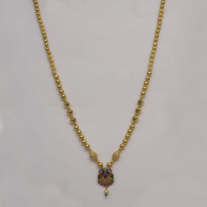 MGDM - ROSE GOLD RAJKOT NECKLACE MGDM - ROSE GOLD RAJKOT NECKLACE