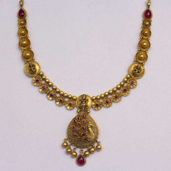 MGDM - PRECIOUS STONE BRIDAL NECKLACE