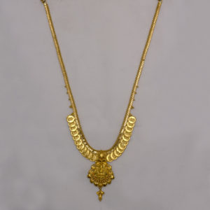 MGDM - KASU WITH LAXMI PENDANT NECKLACE