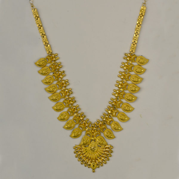 MGDM- MANGO WITH PENDANT NECKLACE (KERALA PATTERN)