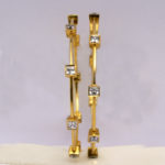 MGDM– PRECIOUS STONES BRIDAL BANGLES