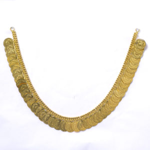 MGDM - KASU MALA WITH LAXMI PENDANT HARAM
