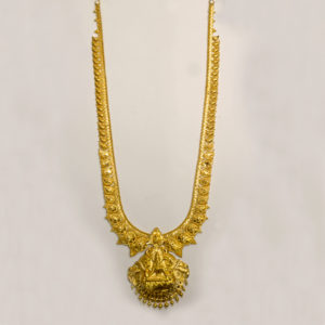 MGDM - KASU MALA STONE WITH PENDANT LAXMI STONE HARAM MGDM - KASU MALA STONE WITH PENDANT LAXMI STONE HARAM