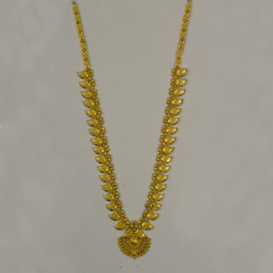 MGDM - MANGO WITH PENDANT PLAIN NECKLACE (KERALA PATTERN)