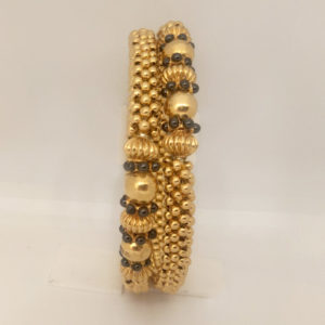 MGDM- WAX BALLS STONE BANGLES