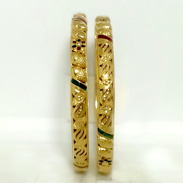 MGDM - HALF ROUND ENAMEL BANGLES