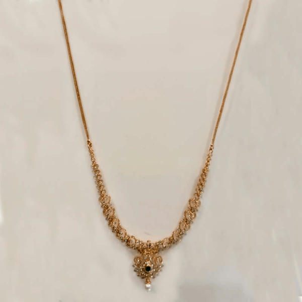 MGDM - DIAMOND STUDDED OPEN SETTING NECKLACE