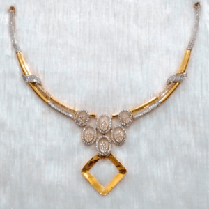 MGDM - KOLAPURI WAX INSIDE STONE NECKLACE MGDM - KOLAPURI WAX INSIDE STONE NECKLACE