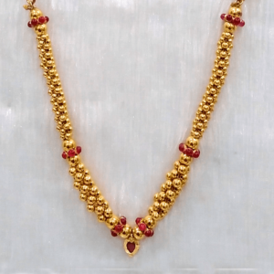 MGDM - KOLAPURI WAX INSIDE WAX INSIDE NECKLACE MGDM - KOLAPURI WAX INSIDE WAX INSIDE NECKLACE