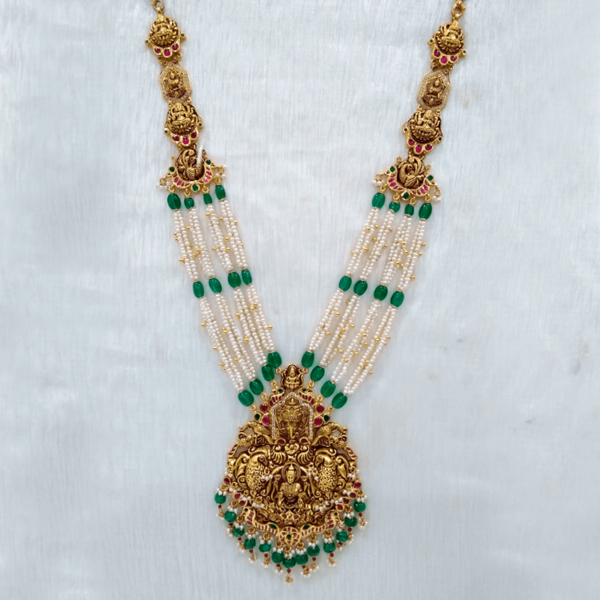 MGDM - PRECIOUS STONE BRIDAL HARAM