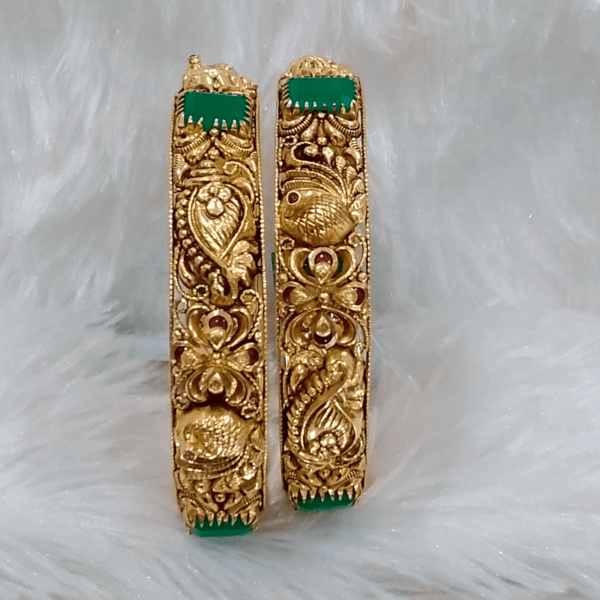 MGDM - PRECIOUS STONE BRIDAL BANGLES